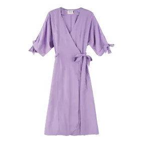 ADDITION Kleid "Bow Wrap Dress"
