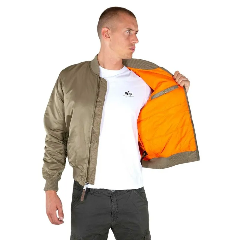 Alpha Industries Herren Bomberjacke MA-1 VF 59 stratos