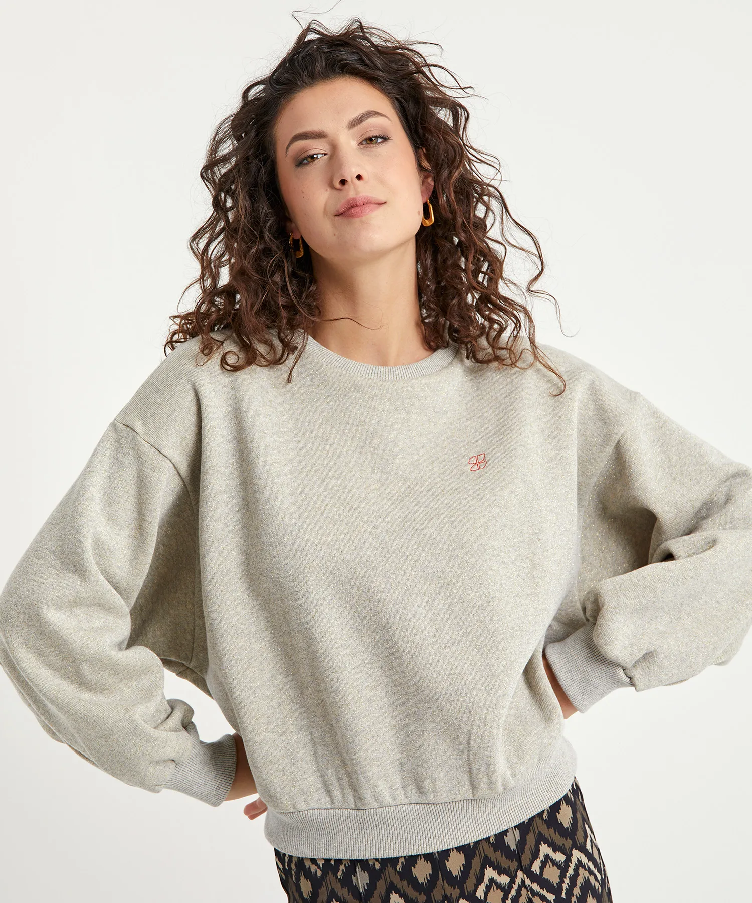 By-Bar Pullover Lurex Bibi