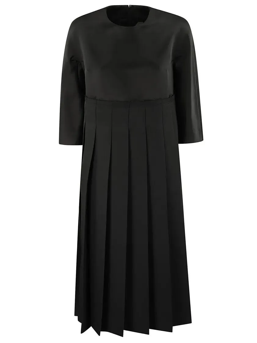   Comme des Garcons  Satin Effect Black Dress Black