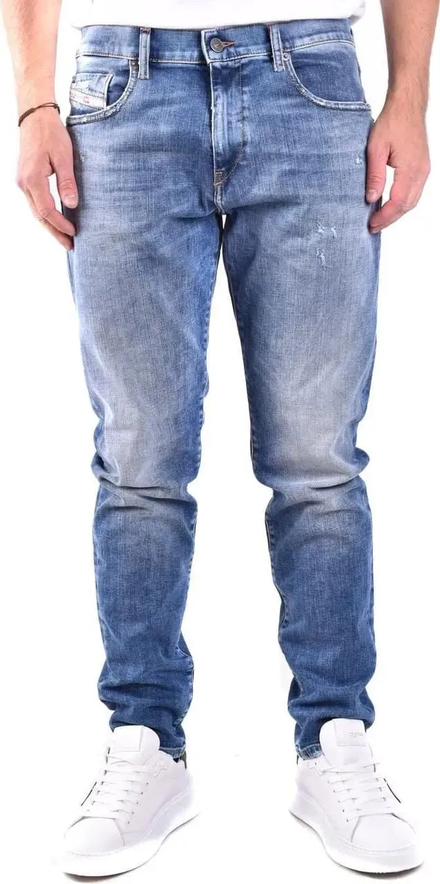   Diesel  2019 D-strukt Blue Jeans Blue blau  Jeans mit geradem Bein 