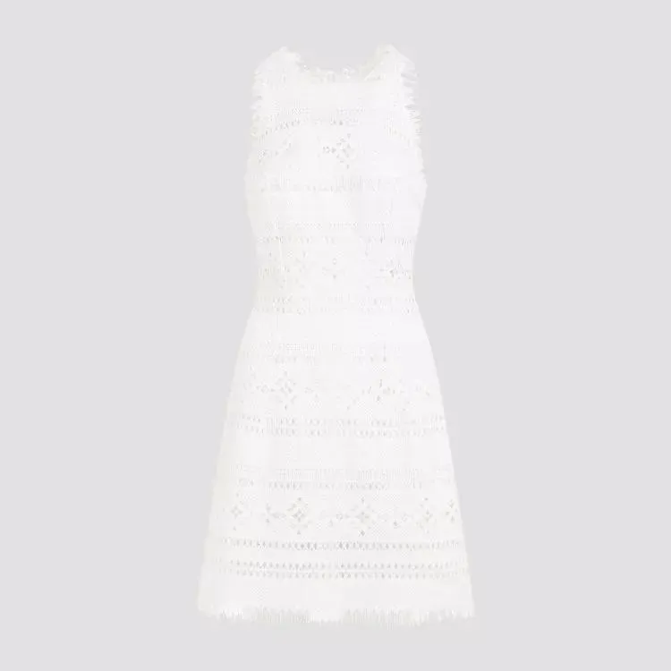   Ermanno Scervino  White Polyester Dress White