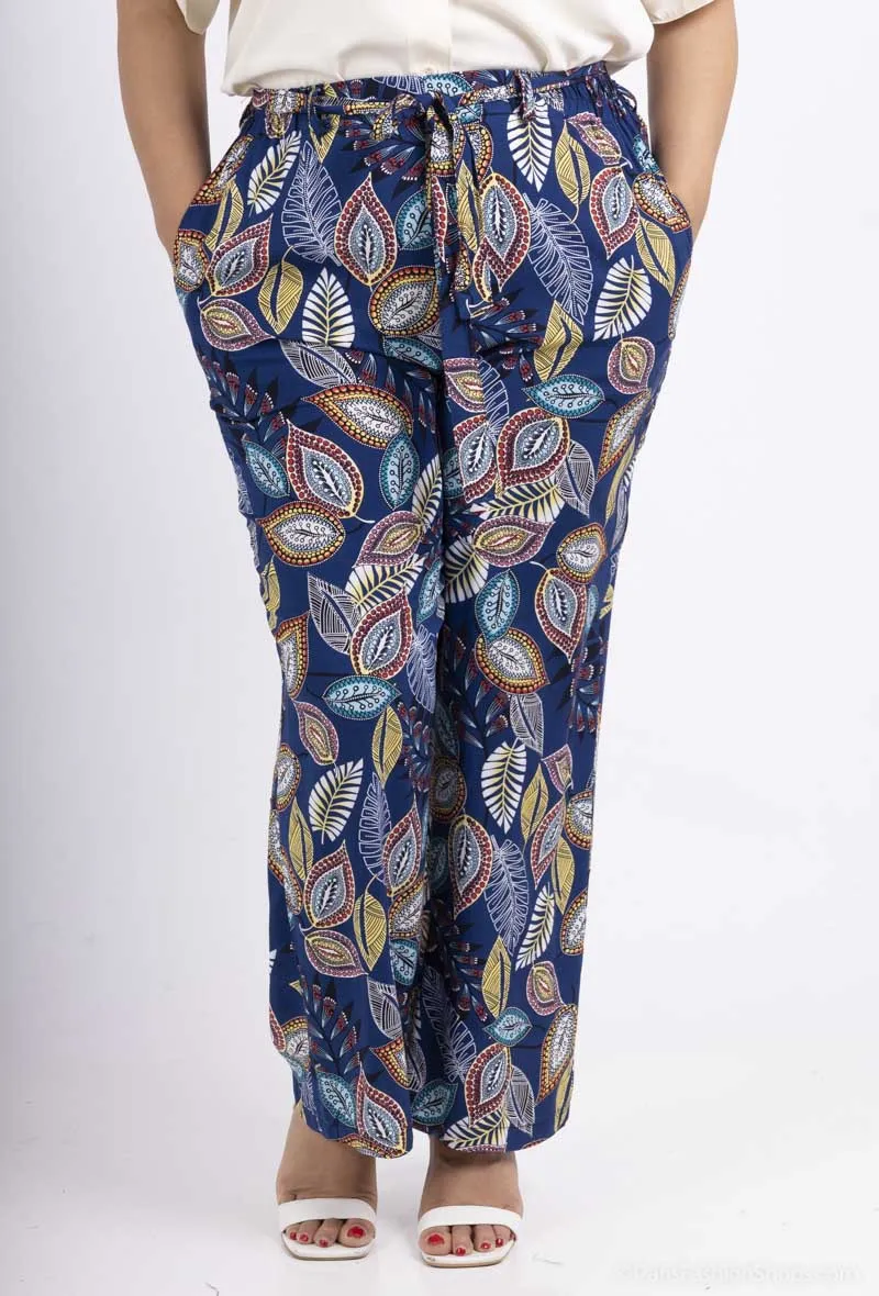 Fließende bedruckte Hose