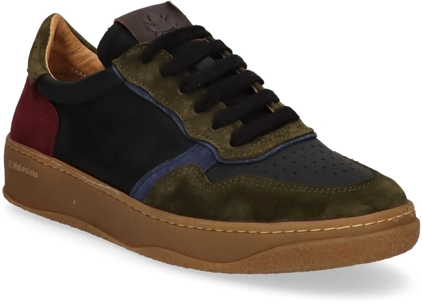 GEO Herren-Sneaker 244082000001 (Oliv/Bunt)
