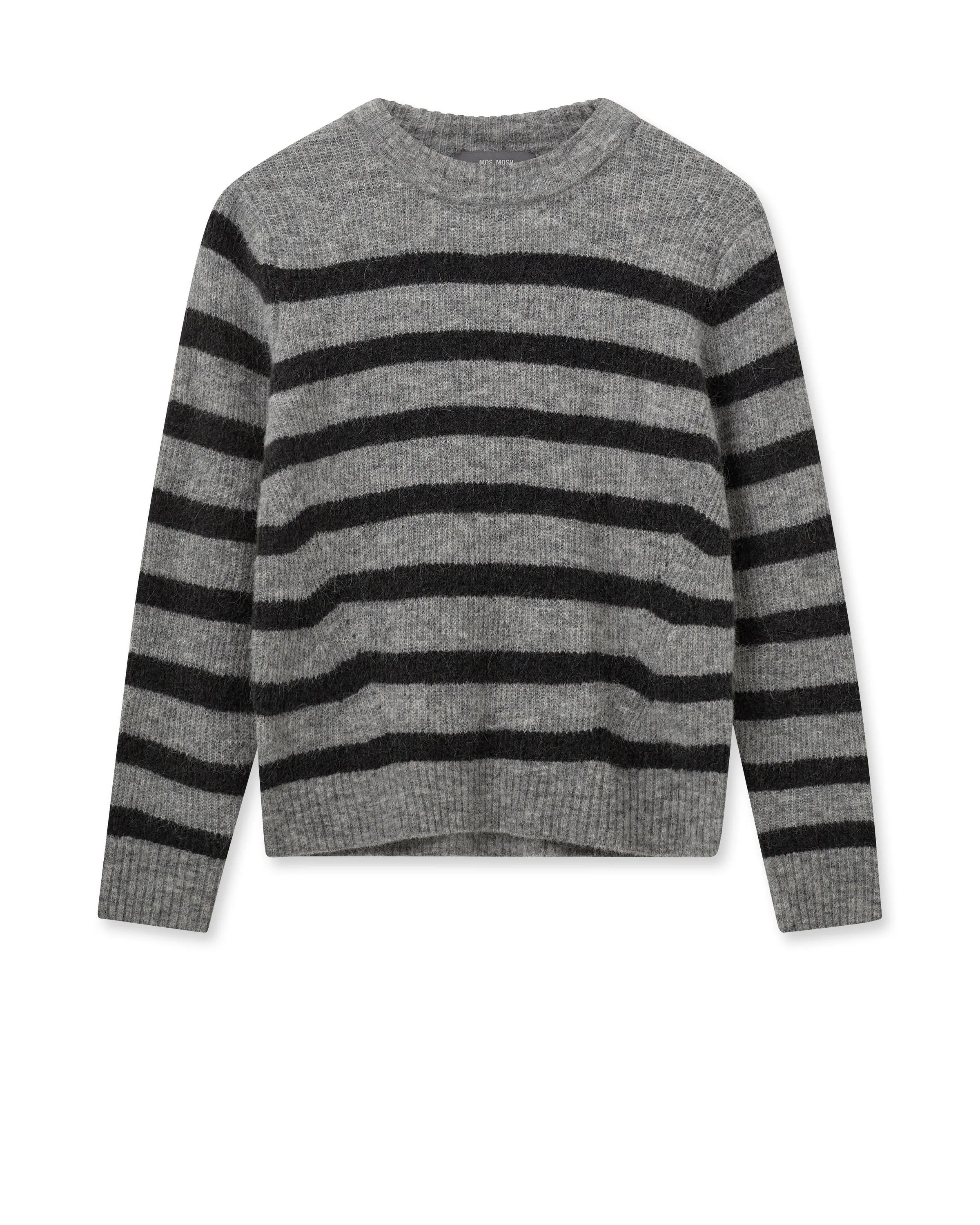Gestreifter Strickpullover