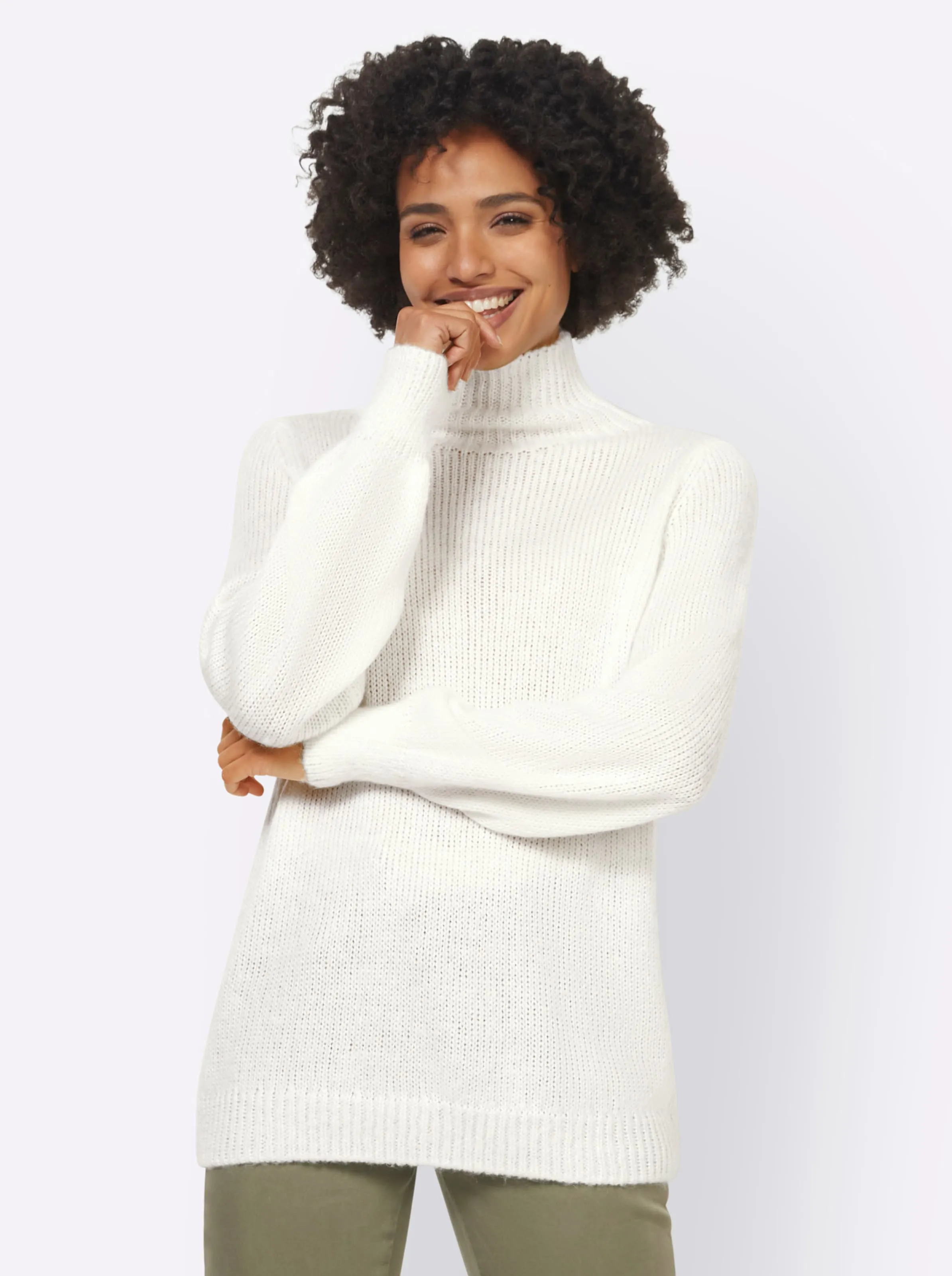 heine Pullover in ecru