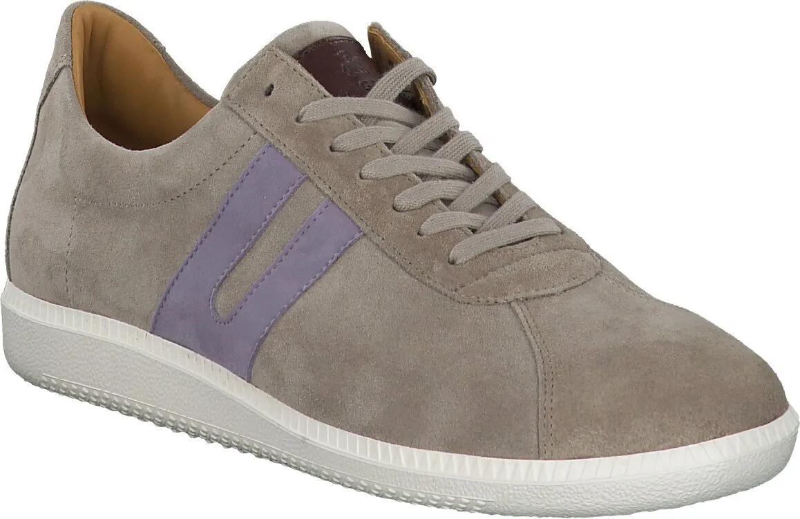 Herren-Sneaker aus Leder 244442936893 (Grau)