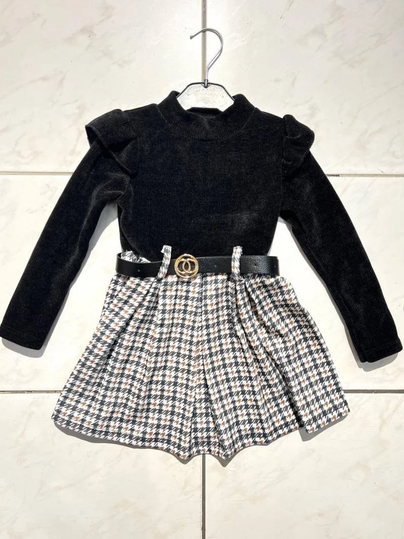 Houndstooth dress