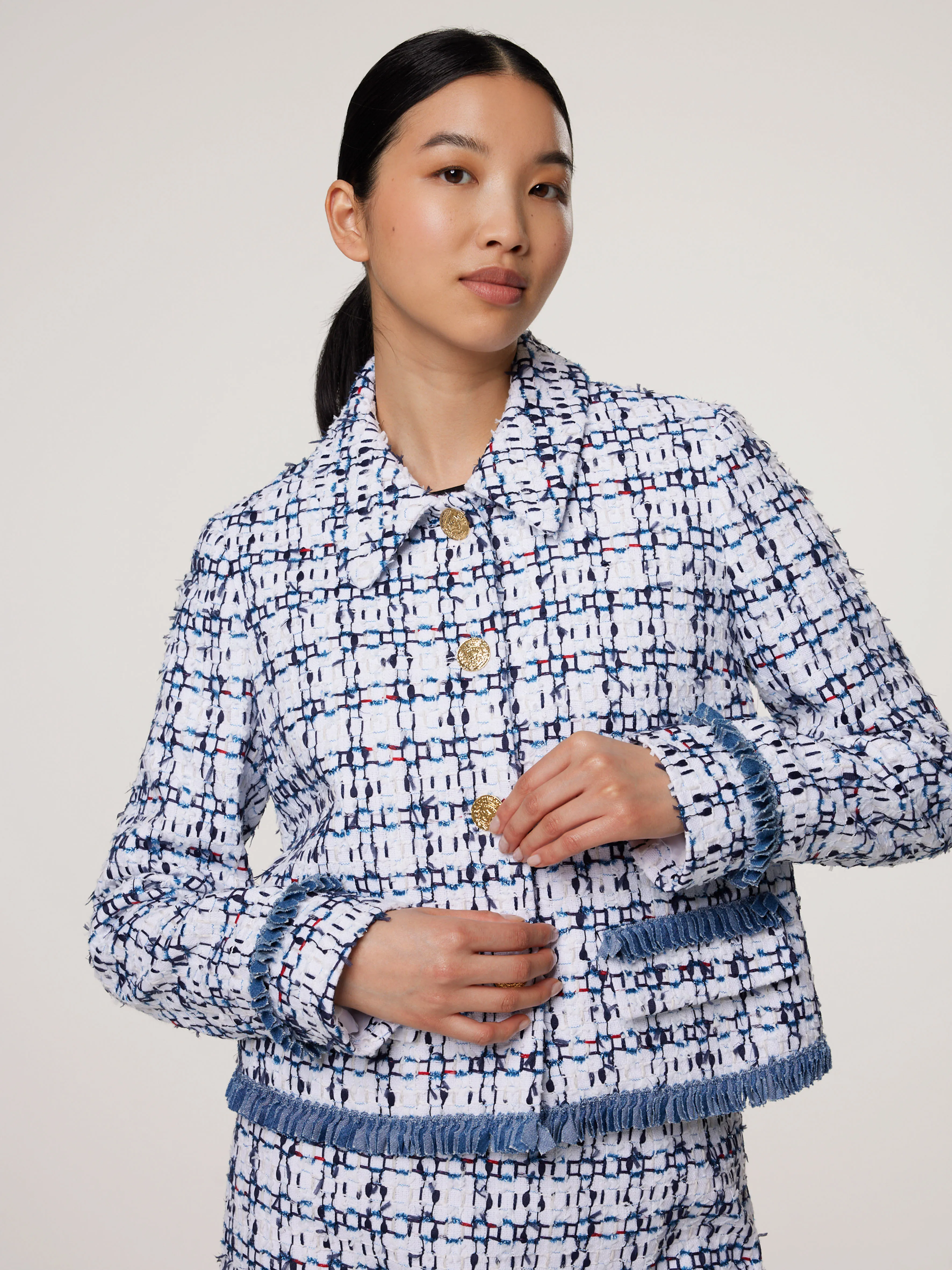 Jacke aus Tweed