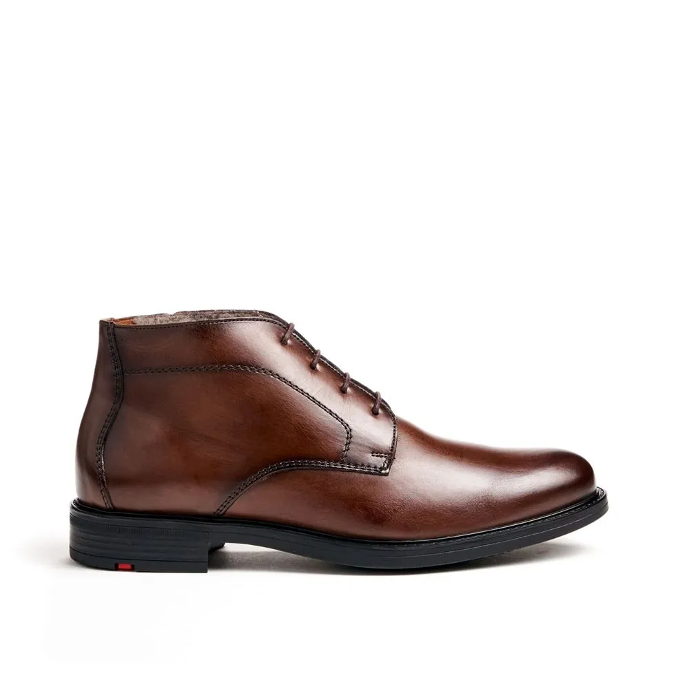 Lloyd DELAWARE Schnürschuh Glattleder Wollfutter  braun S23 23-576-03