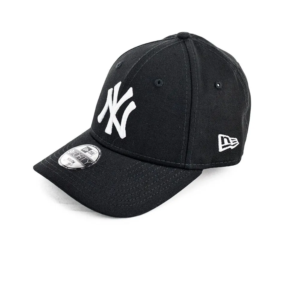 New Era Youth 940 New York Yankees MLB League Basic Cap für Jugendliche 10879076 Youth alt - schwarz-weiss
