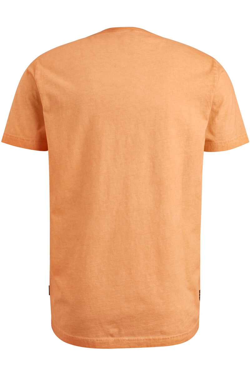 PME LEGEND T-Shirt R-Neck single Jersey Cold Dye orange