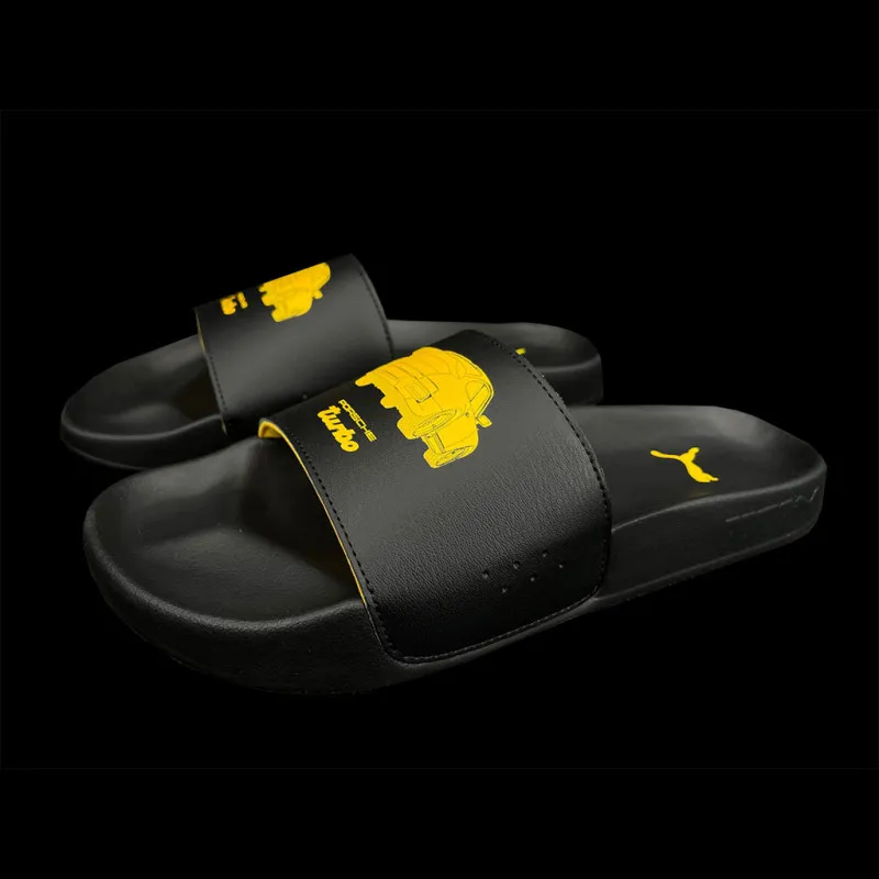 Porsche Sandalen Turbo Puma Leadcat 2.0 Flip Flop Schwarz 307568-01 - Unisex