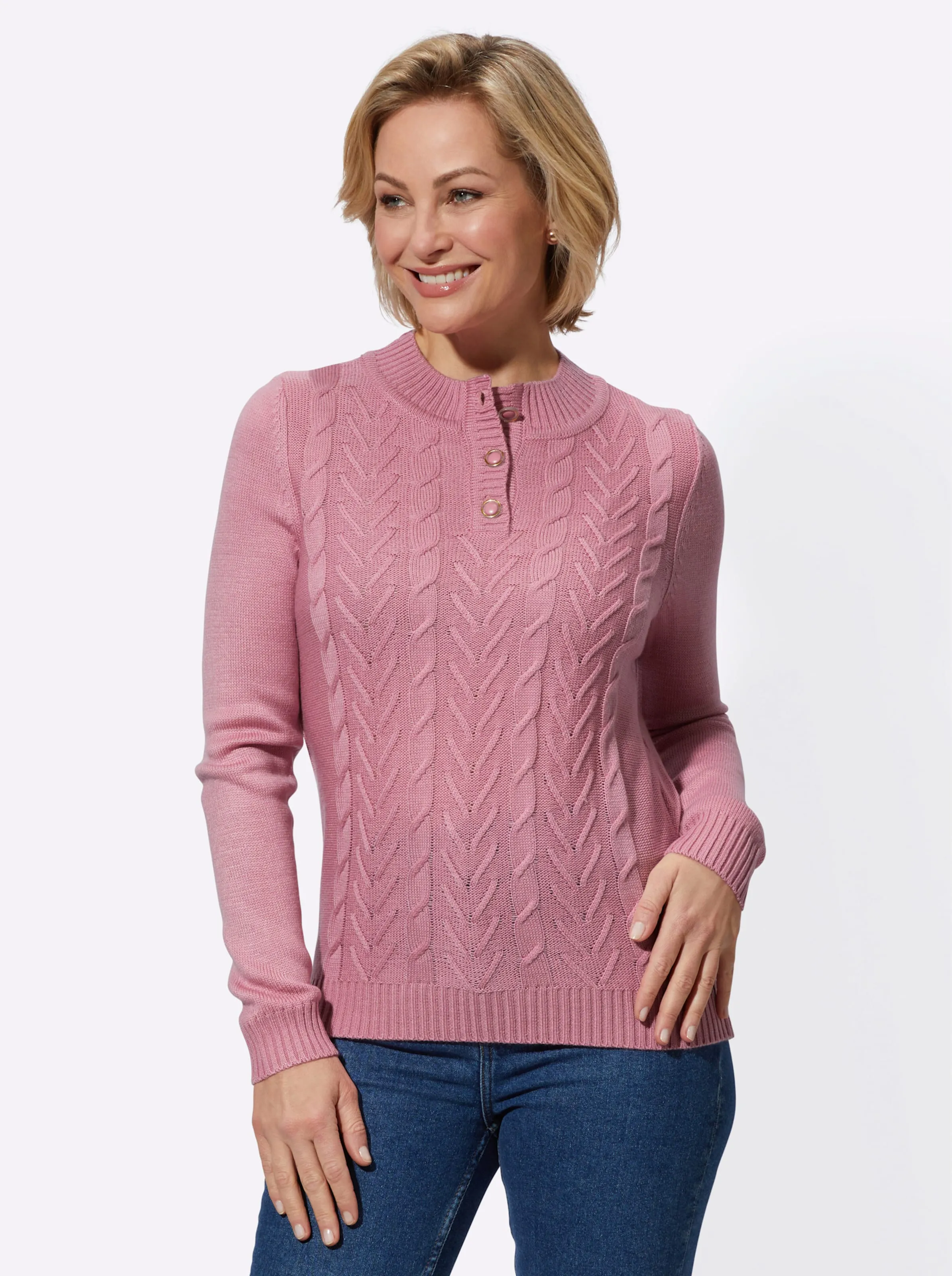 Pullover in altrosa