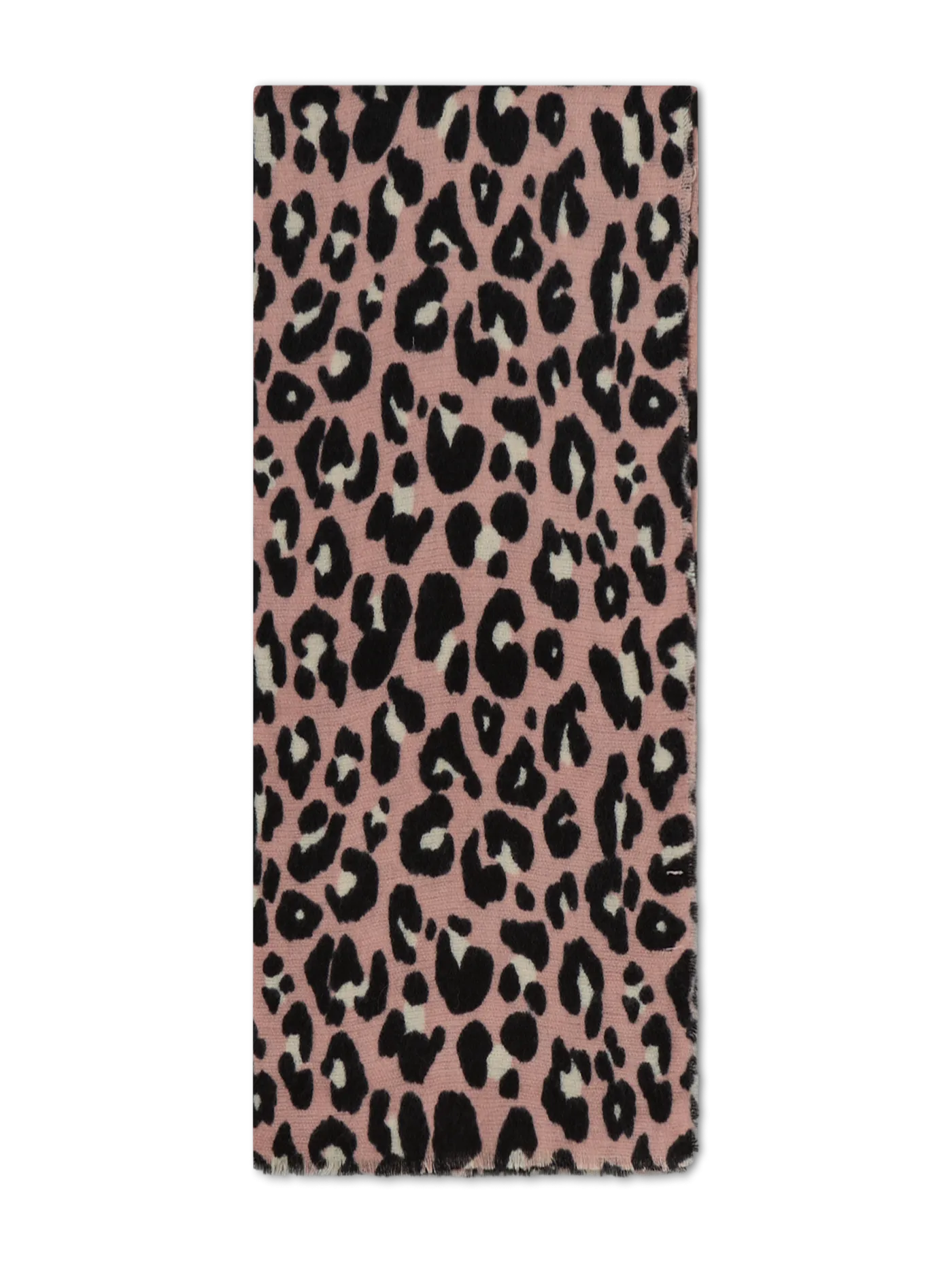 Schal mit Leoprint