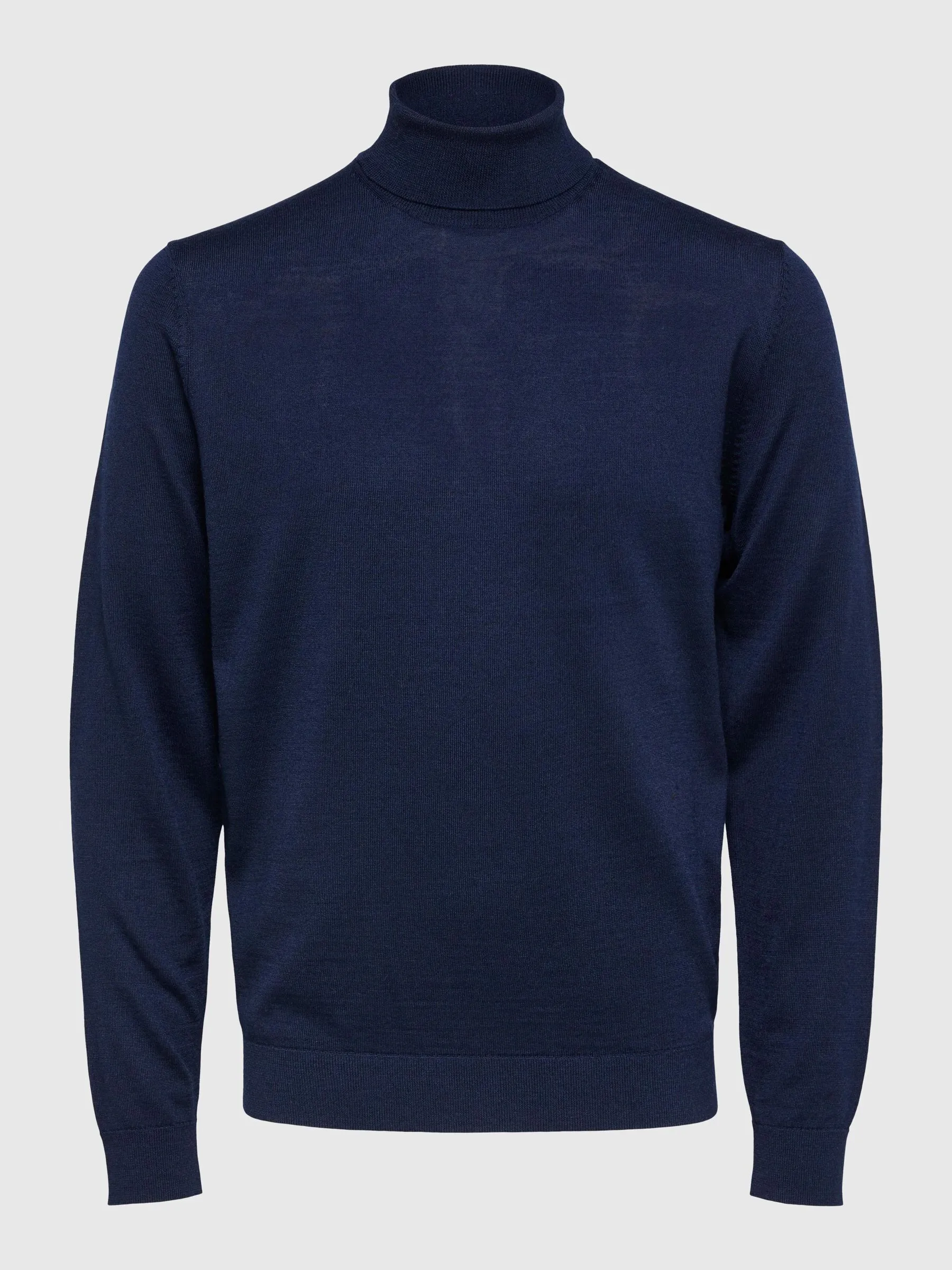 SLIM FIT ROLLKRAGENPULLOVER