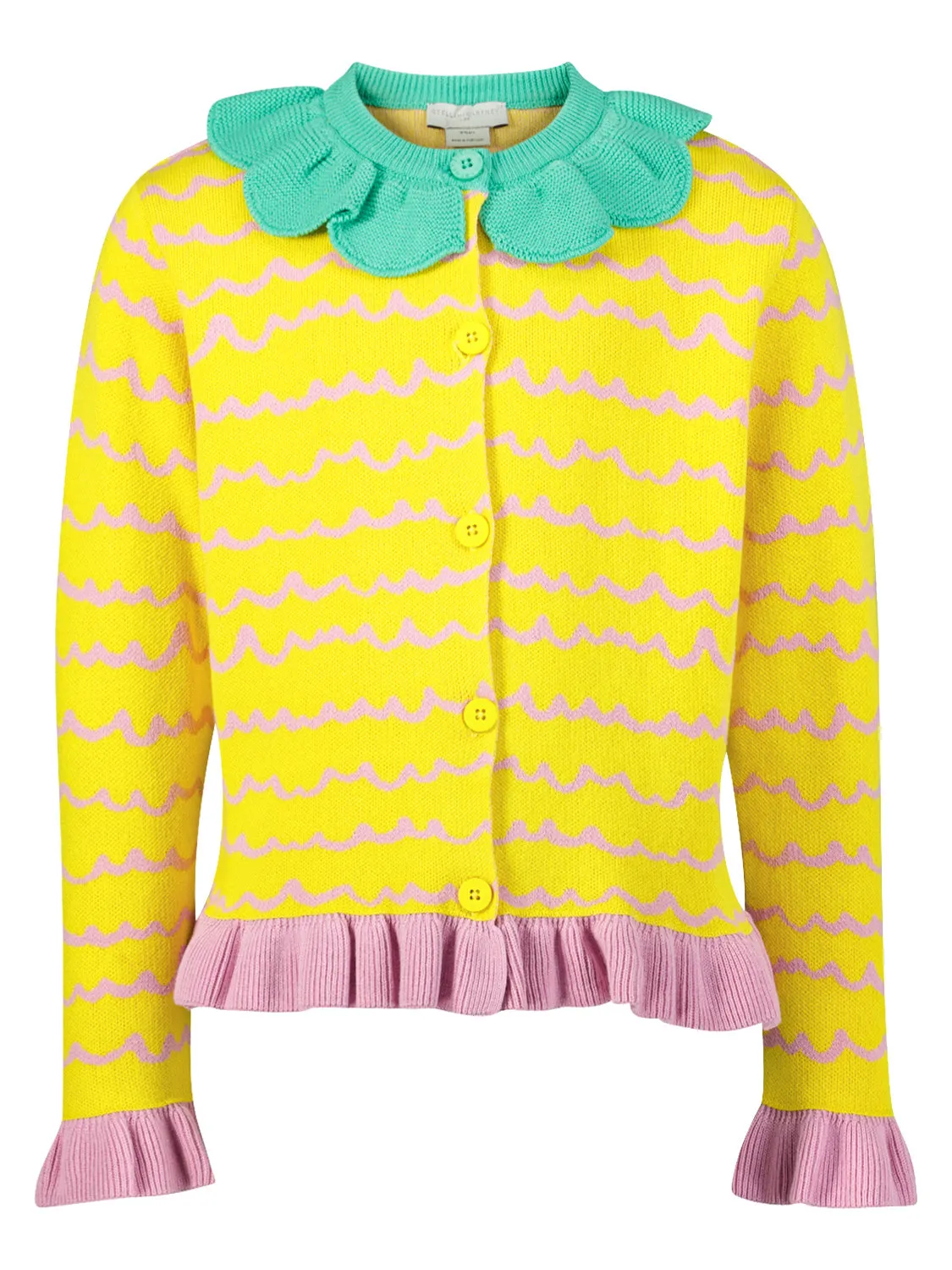 Stella McCartney Kids cardigan Yellow