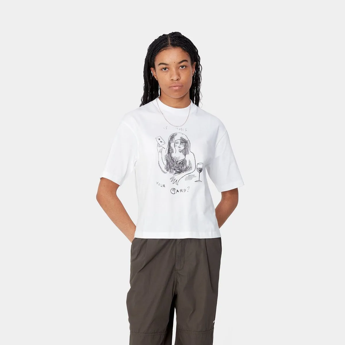 T-shirt Carhartt WIP Card Graphic Relaxed Fit T-Shirt I033998_5