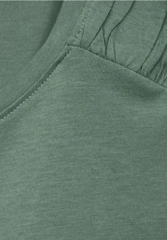 T-Shirt mit Knotendetail