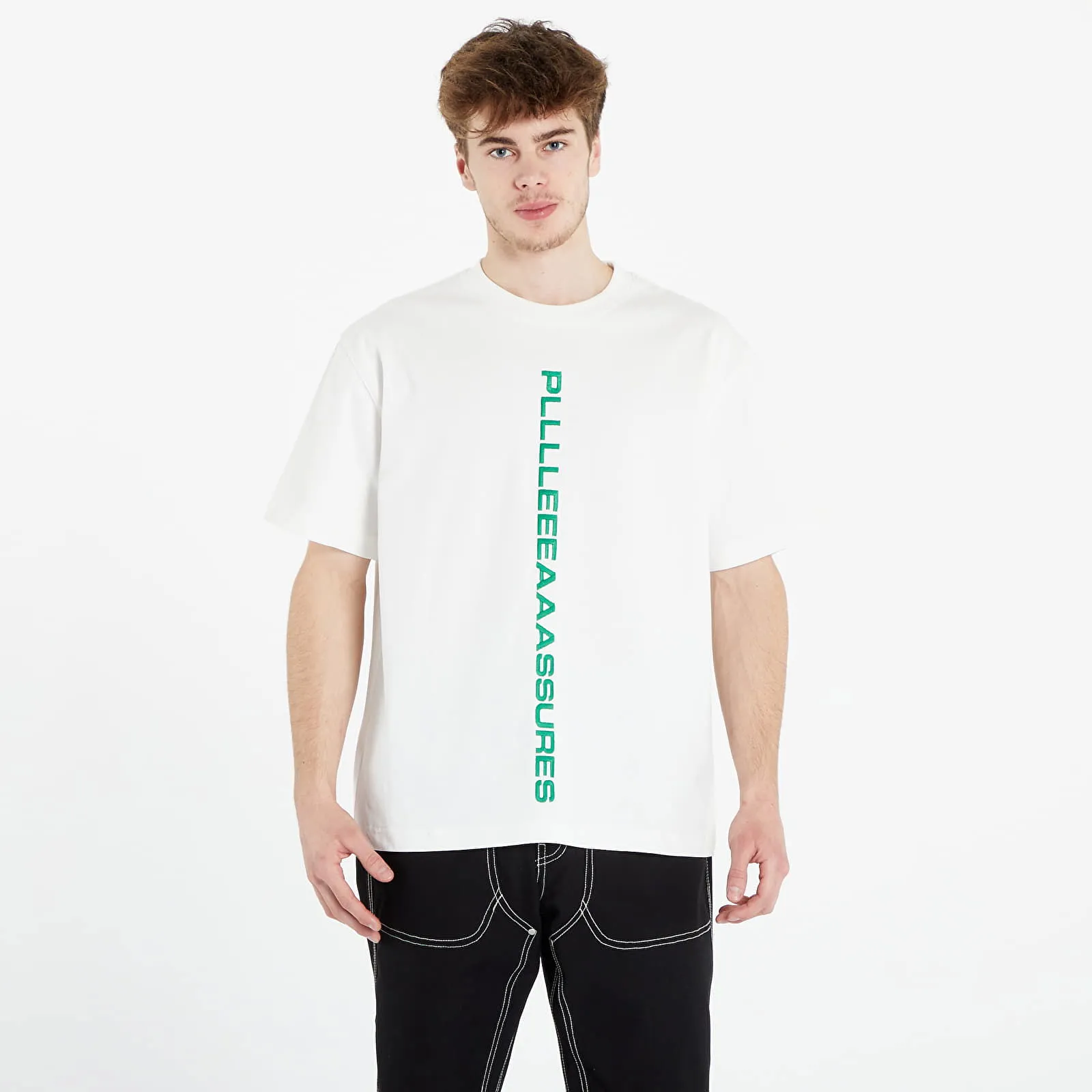 T-shirt Pleasures Drag Heavyweight T-shirt P23W034 WHITE