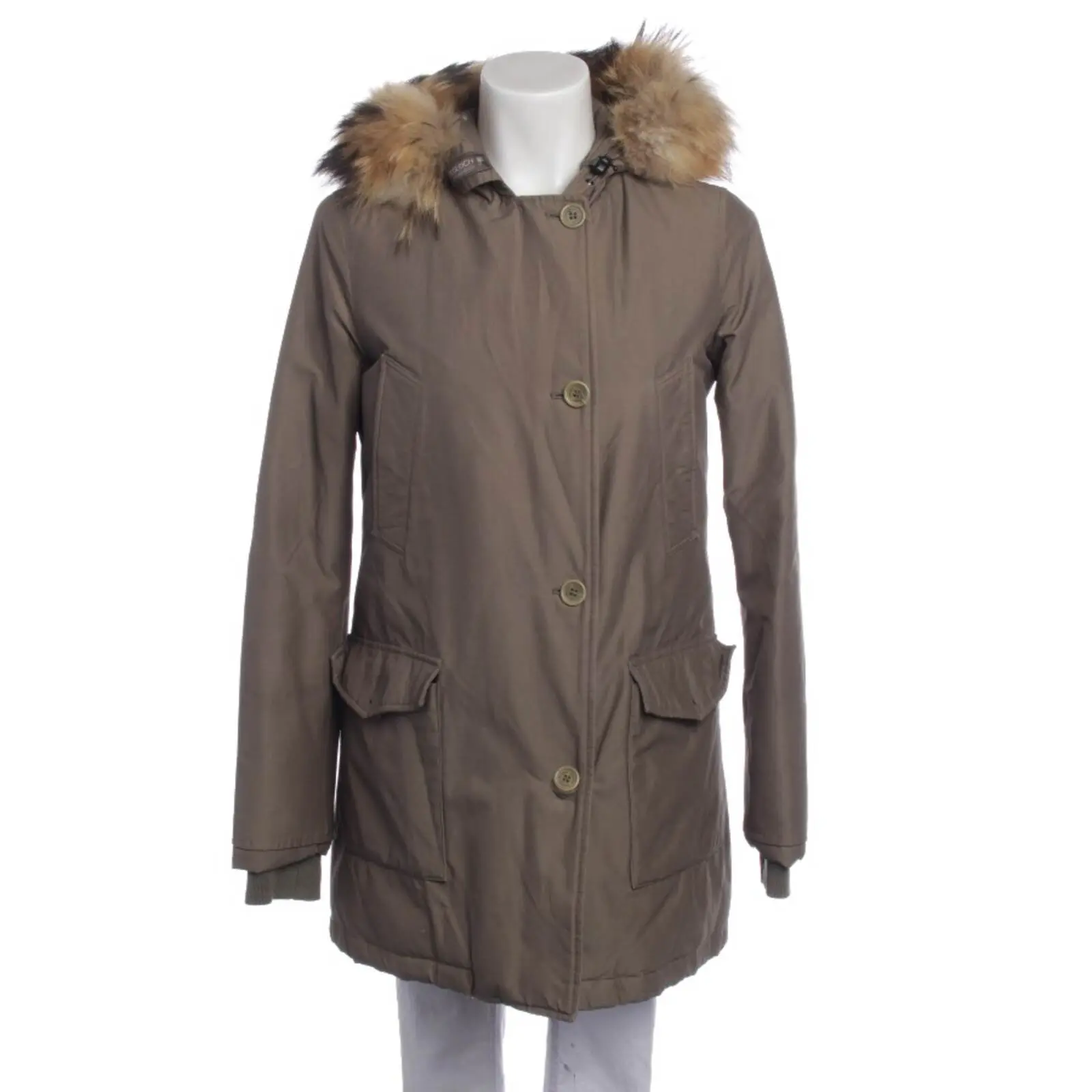 Winterjacke S Grün