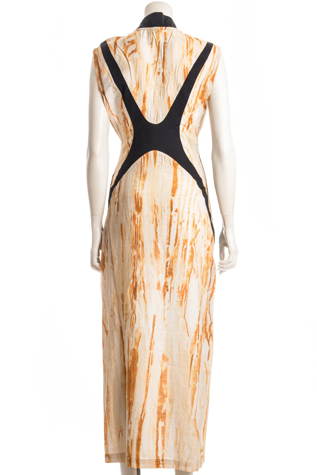 Y-3 YOHJI YAMAMOTO Kleid RUST DYE DRESS 